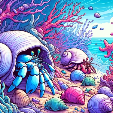 Explain why hermit crabs change shells regularly?