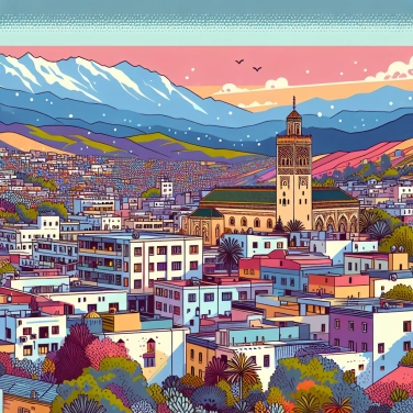 Explain why is the city of Ifrane (in Morocco) nicknamed the Moroccan Switzerland?