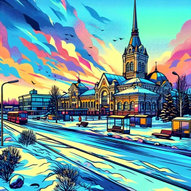 Explain why is the city of Vorkuta (in Russia) considered an extreme outpost of Europe?