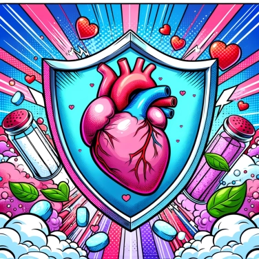 Explain why it is essential to limit salt intake to prevent cardiovascular diseases.