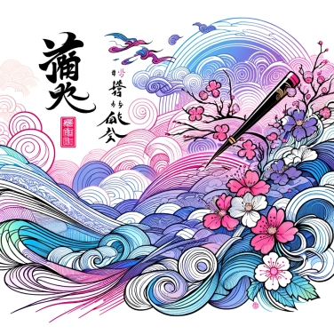 Explain why Japanese calligraphy is considered a major form of art in Japan?