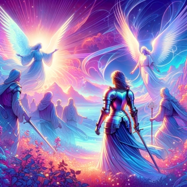 Explain why Joan of Arc was convinced she was speaking to angels?