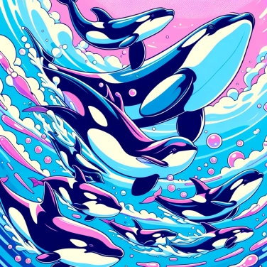 Explain why killer whales hunt in groups?