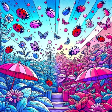 Explain why ladybugs are useful for gardeners.