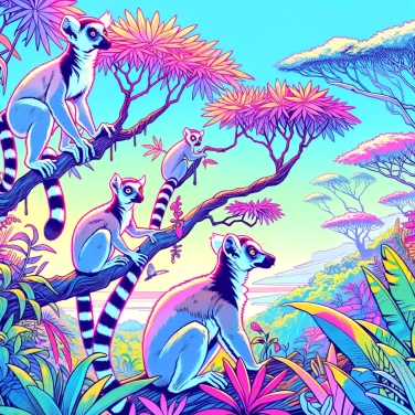 Explain why lemurs only exist in Madagascar?