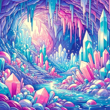 Explain why limestone caves can contain spectacular crystal formations.