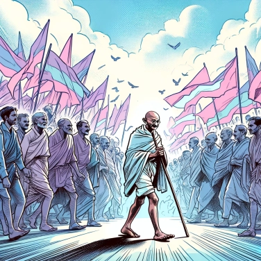 Explain why Mahatma Gandhi chose civil disobedience as a mode of struggle.