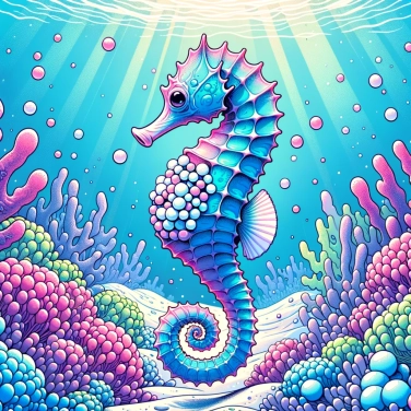 Explain why male seahorses carry the eggs until they hatch?