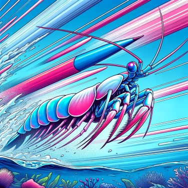 Explain why mantis shrimps can strike as fast as bullets?