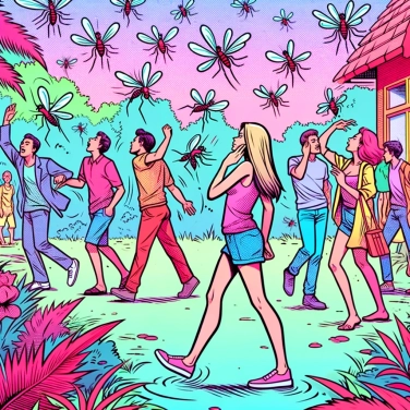 Explain why mosquitoes prefer to bite certain people over others?