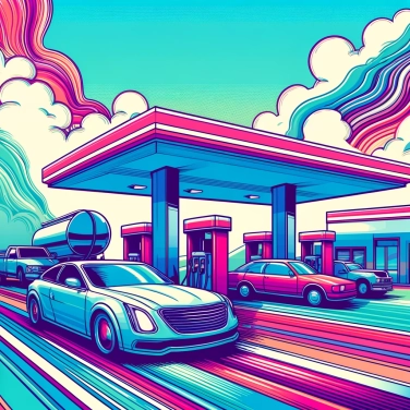 Explain why most cars run on gasoline?