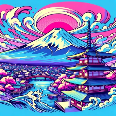 Explain why Mount Fuji is considered sacred in Japan?