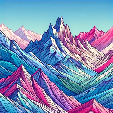 Explain why mountains form in chains rather than individually?