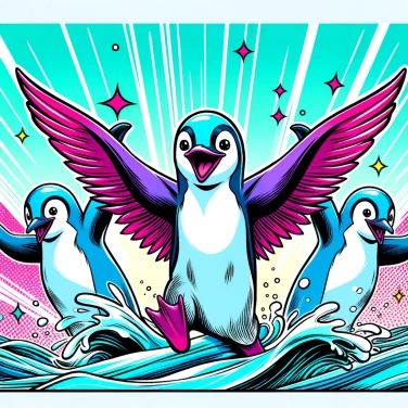Explain why penguins do not fly despite having wings.