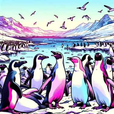 Explain why penguins have a white belly?