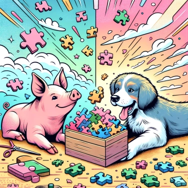 Explain why pigs are more intelligent than dogs.