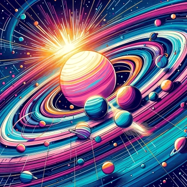 Explain why planets revolve around the sun.