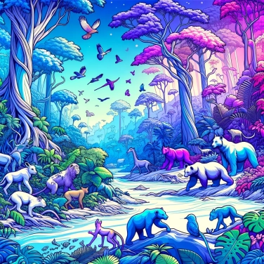 Explain why rainforests harbor an incredible diversity of animal and plant species.