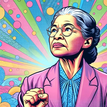 Explain why Rosa Parks became a major figure in the civil rights movement in the United States.