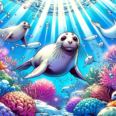 Explain why seals have such big eyes?