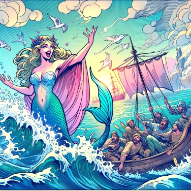 Explain why sirens were feared by sailors in antiquity.