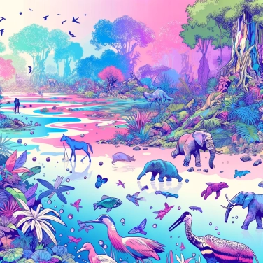 Explain why some animal species reproduce only once in their lifetime?