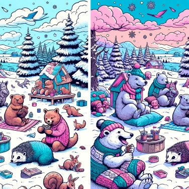 Explain why some animals hibernate instead of staying active in winter?