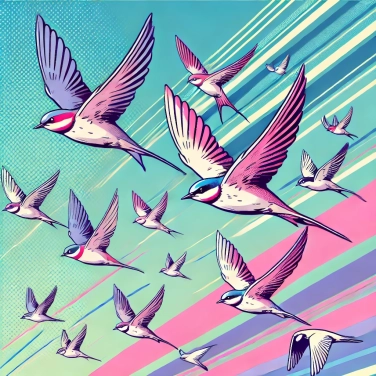 Explain why some birds have bi-annual migration patterns?