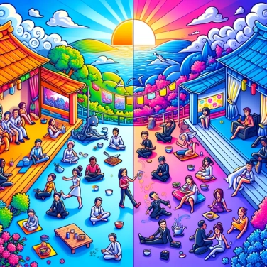 Explain why some cultures consider silence as uncomfortable while others appreciate it?
