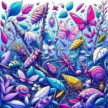 Explain why some insect species camouflage themselves by imitating other organisms?