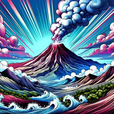 Explain why some volcanoes remain active for centuries?