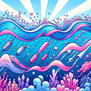 Explain why sound waves propagate so effectively underwater compared to in air.