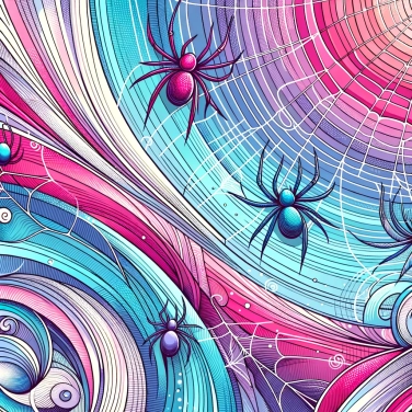 Explain why spiders weave circular webs.