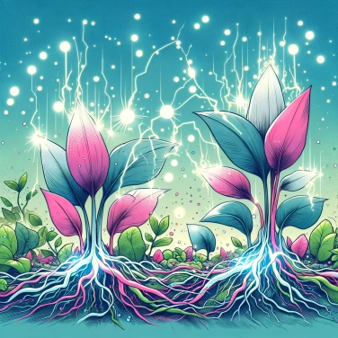 Explain why static electricity can be useful for plants?