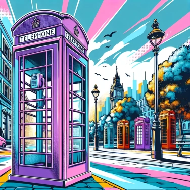 Explain why telephone booths have become rare in cities.