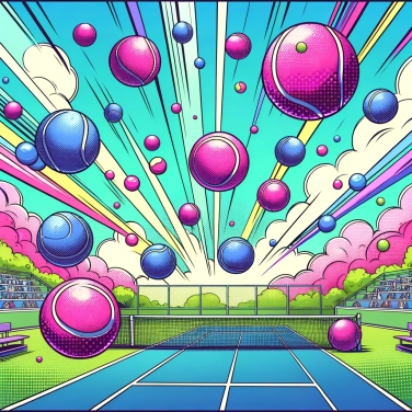 Explain why tennis balls bounce so high?