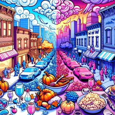 Explain why Thanksgiving Day is not celebrated everywhere in the world.