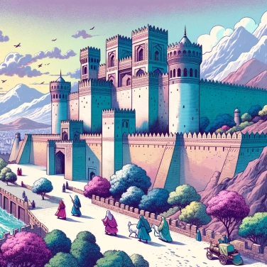 Explain why the ancient Persians built impregnable citadels?