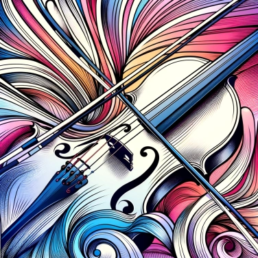 Explain why the arches of violins are curved in shape?