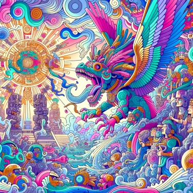 Explain why the Aztecs revered the god Quetzalcoatl?