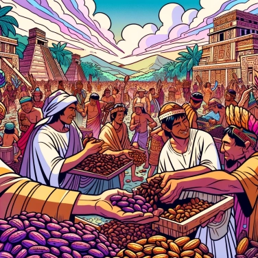 Explain why the Aztecs used chocolate as a form of currency?