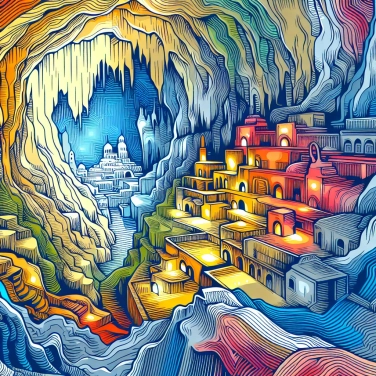 Explain why the city of Derinkuyu (in Turkey) remains an archaeological mystery?