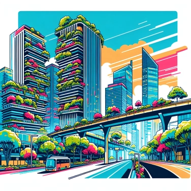 Explain why the city of Singapore is investing heavily in urban nature?