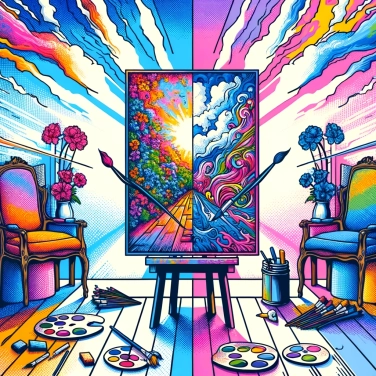 Explain why the colors of paintings fade over time?