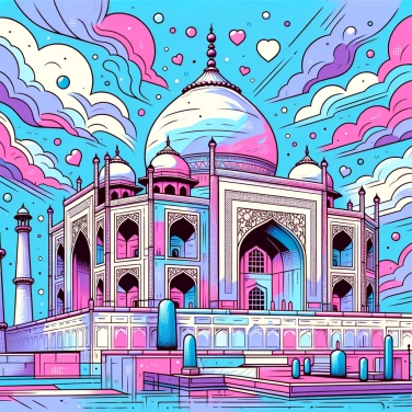 Explain why the construction of the Taj Mahal took so long?