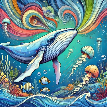 Explain why the cry of whales can travel hundreds of kilometers underwater?