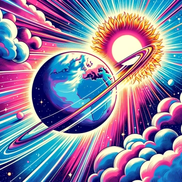 Explain why the Earth revolves around the Sun?