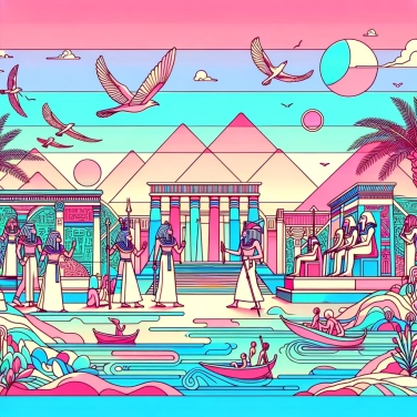 Explain why the Egyptian goddess Isis was revered in ancient Egypt.