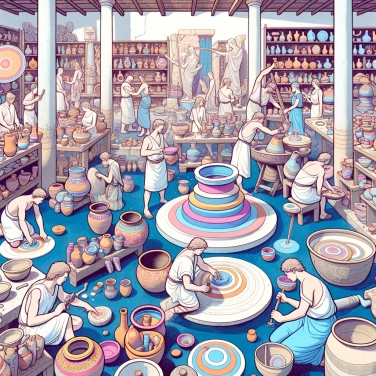 Explain why the Etruscans mastered the technique of ceramics to such an extent?