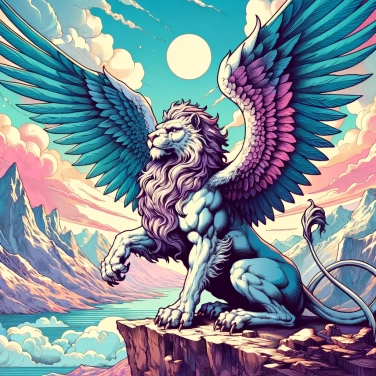 Explain why the griffin is a mythological symbol?